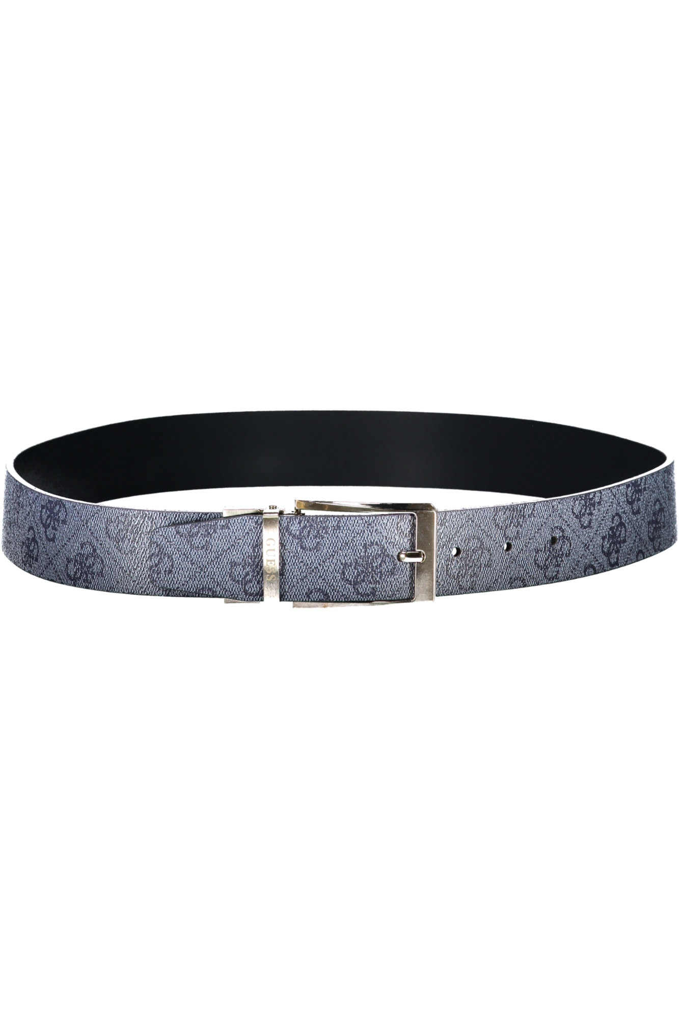 GUESS JEANS MEN'S BLUE LEATHER BELT - Image 2