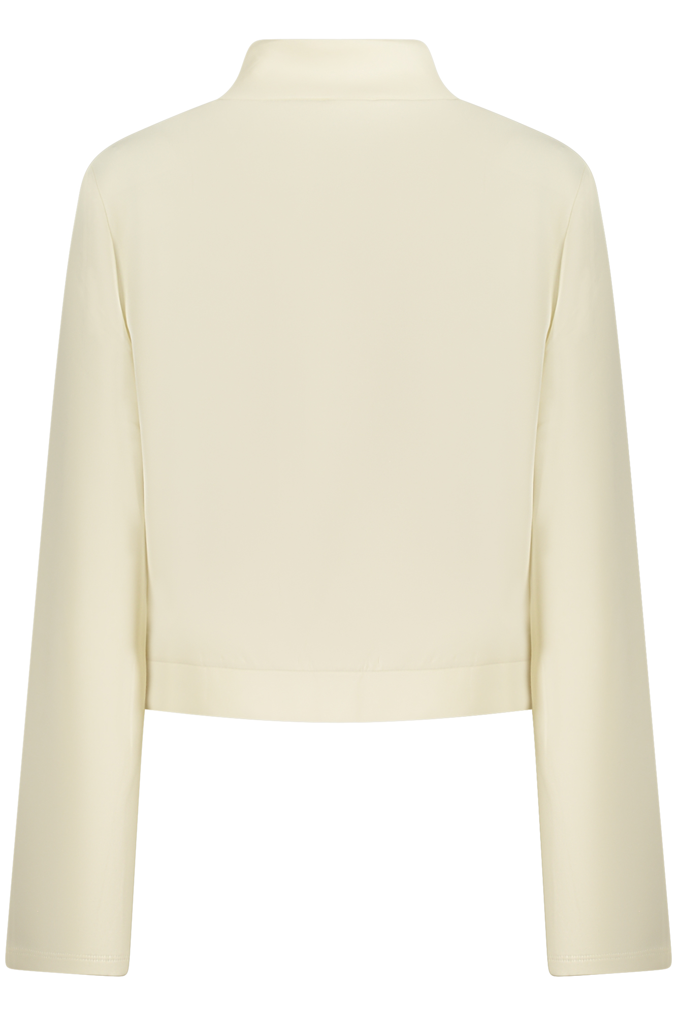 GUESS JEANS WOMEN'S WHITE ZIP-UP SWEATSHIRT - Image 2