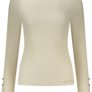 GUESS JEANS WOMEN'S WHITE SWEATER GUESS JEANS