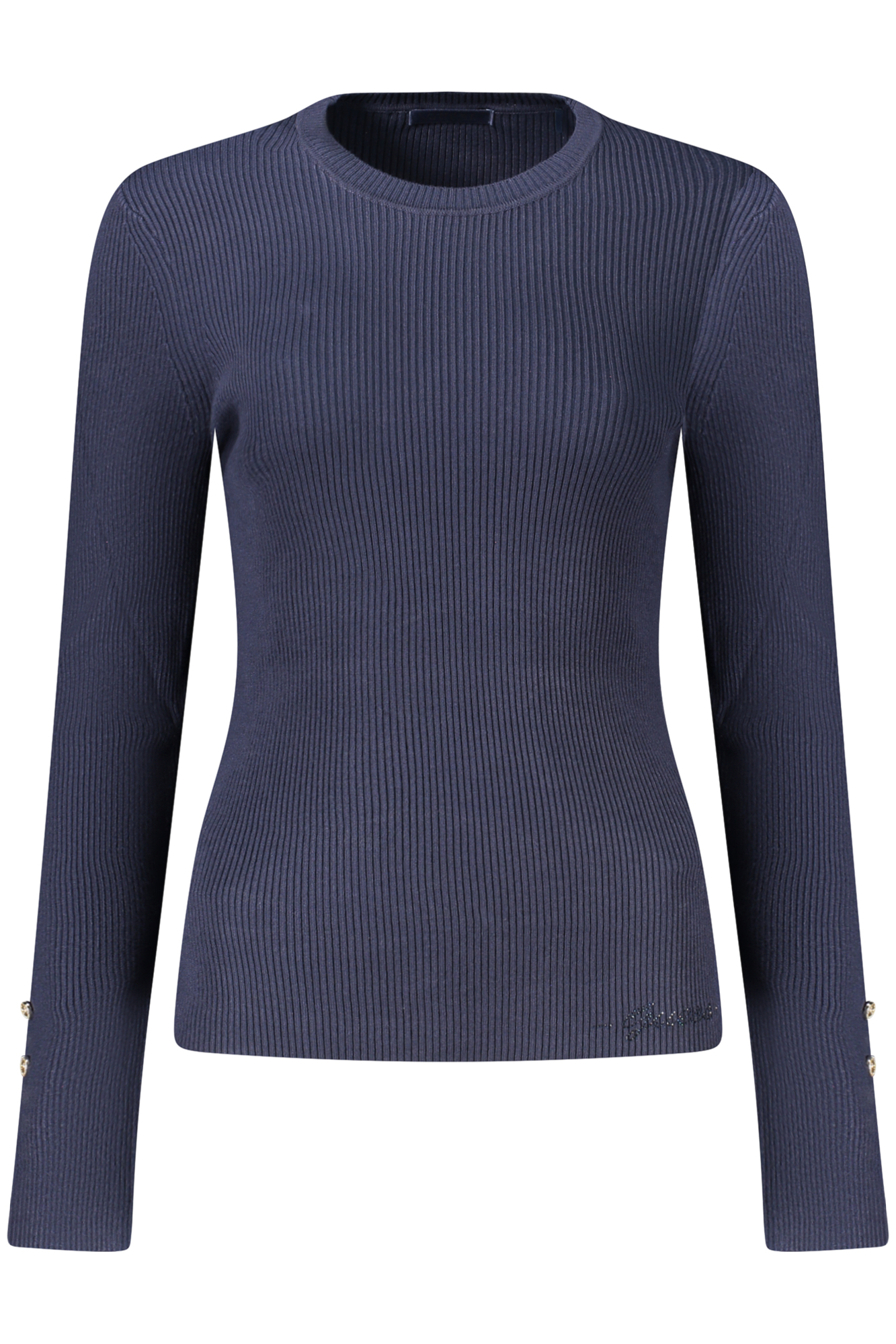 GUESS JEANS WOMEN'S BLUE SWEATER GUESS JEANS