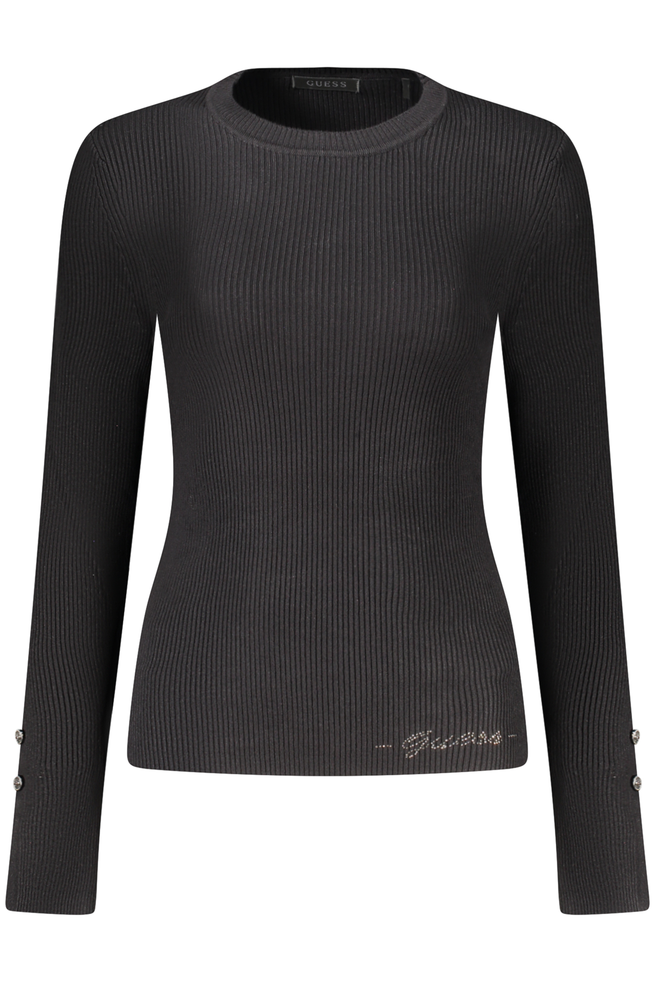 GUESS JEANS WOMEN'S BLACK SWEATER GUESS JEANS