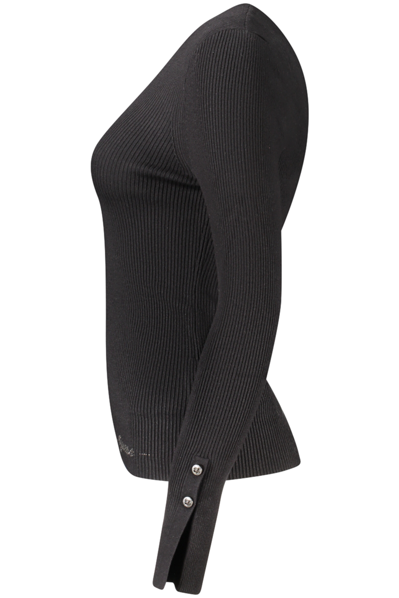 GUESS JEANS WOMEN'S BLACK SWEATER - Image 3