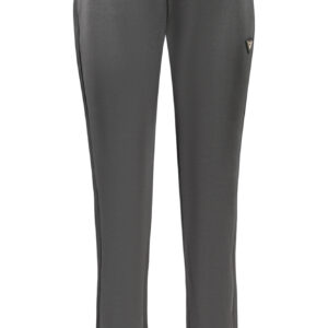 GUESS JEANS WOMEN'S BLACK TROUSERS GUESS JEANS