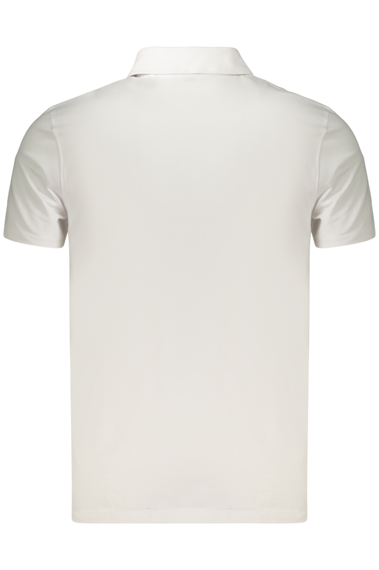 GUESS JEANS MEN'S SHORT-SLEEVED POLO SHIRT WHITE - Image 2