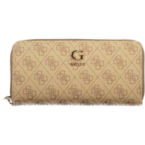 GUESS JEANS WOMEN'S BEIGE WALLET GUESS JEANS