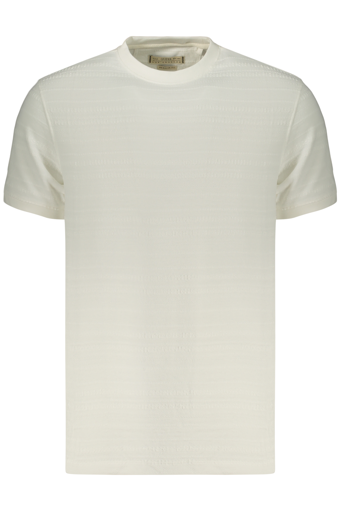 GUESS JEANS MEN'S SHORT-SLEEVED T-SHIRT WHITE GUESS JEANS