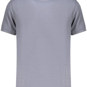 GUESS JEANS MEN'S SHORT-SLEEVED T-SHIRT BLUE GUESS JEANS