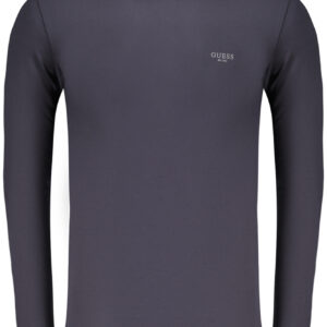 GUESS JEANS MEN'S LONG-SLEEVED T-SHIRT BLUE GUESS JEANS