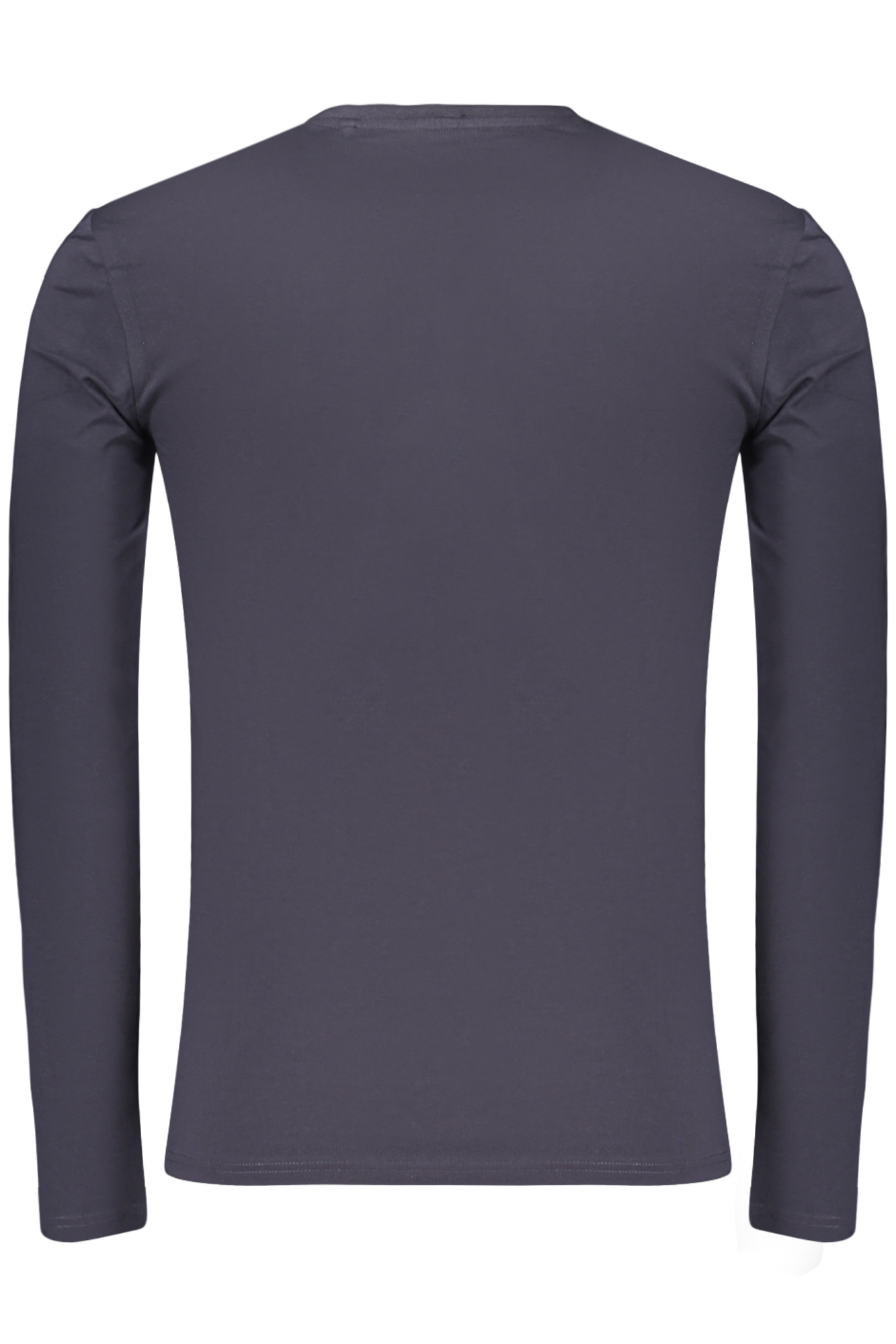 GUESS JEANS MEN'S LONG-SLEEVED T-SHIRT BLUE - Image 2