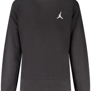 JORDAN KIDS' BLACK ZIP-UP SWEATSHIRT JORDAN