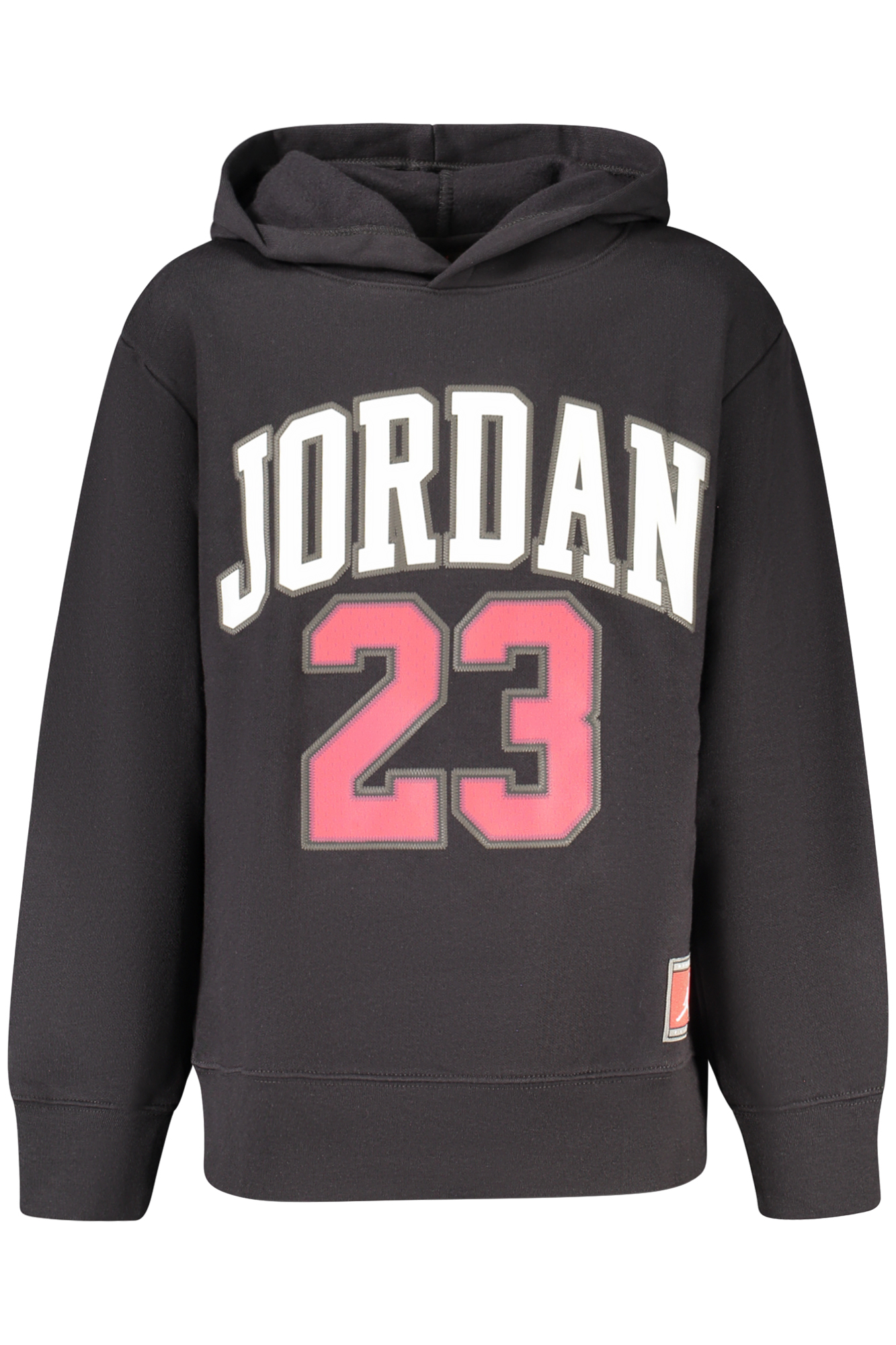 JORDAN KIDS' BLACK ZIP-UP SWEATSHIRT JORDAN