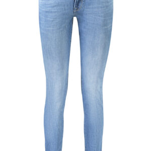 PEPE JEANS WOMEN'S DENIM JEANS BLUE PEPE JEANS
