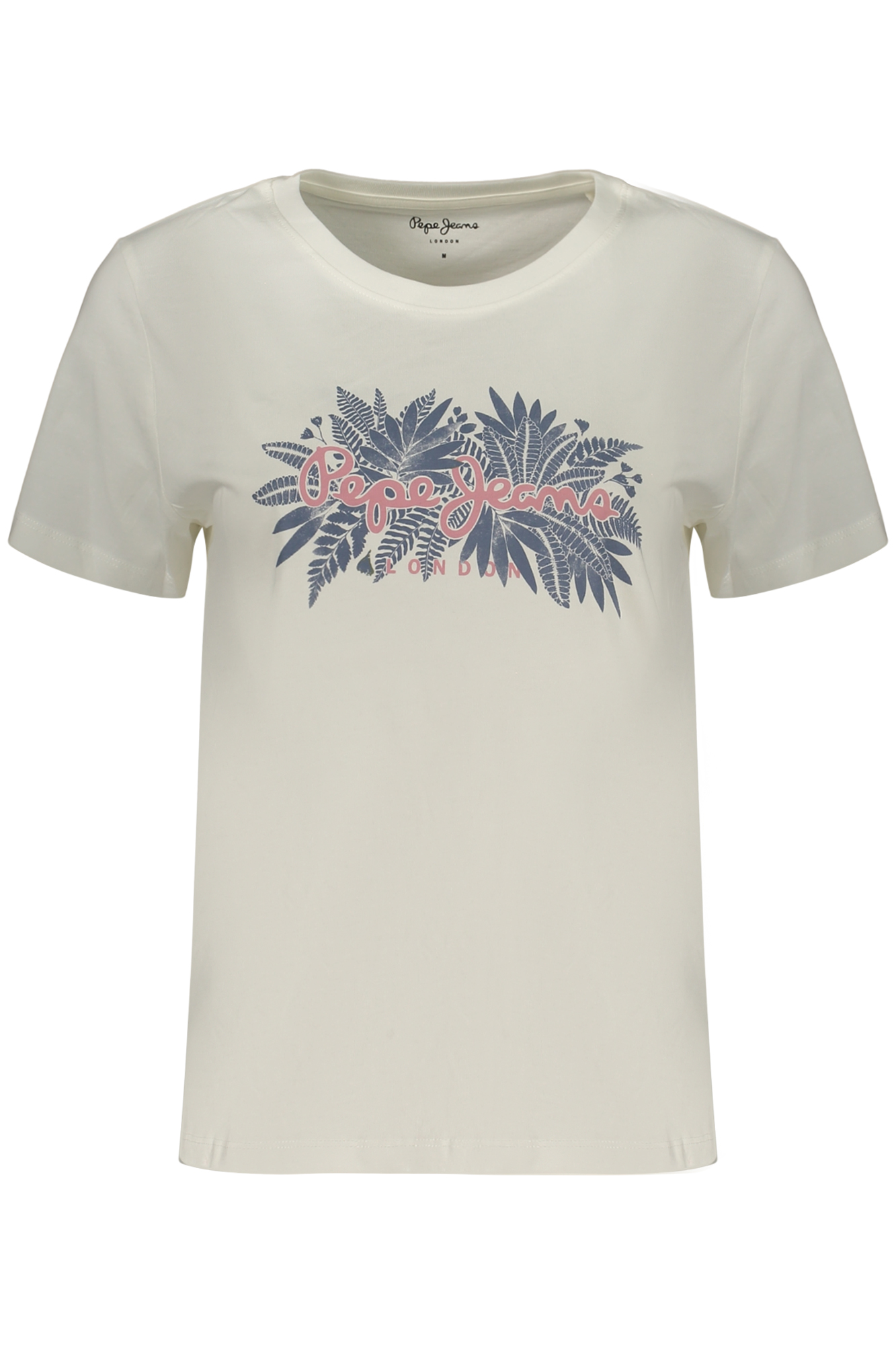 PEPE JEANS WOMEN'S SHORT-SLEEVE T-SHIRT WHITE PEPE JEANS