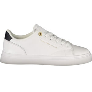TOMMY HILFIGER WOMEN'S WHITE SPORTS SHOES TOMMY HILFIGER