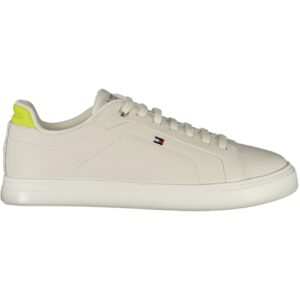 TOMMY HILFIGER MEN'S WHITE SPORTS SHOES TOMMY HILFIGER