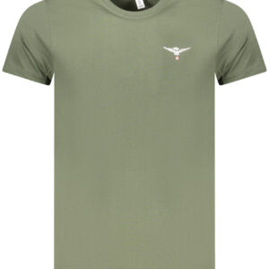 MILITARY ACADEMY MEN'S SHORT-SLEEVED T-SHIRT GREEN ACCADEMIA MILITARE