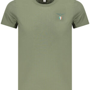 MILITARY ACADEMY MEN'S SHORT-SLEEVED T-SHIRT GREEN ACCADEMIA MILITARE
