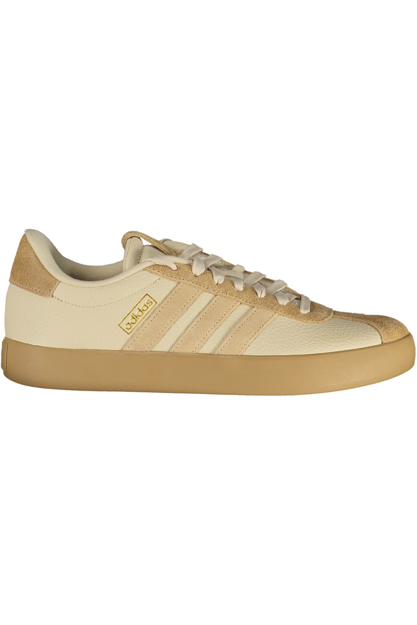 ADIDAS MEN'S BEIGE SPORTS SHOES ADIDAS