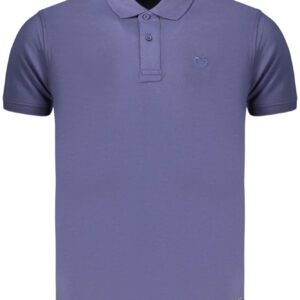 Kisses & Hugs Men's Blue Short-Sleeved Polo Shirt BACI&ABBRACCI