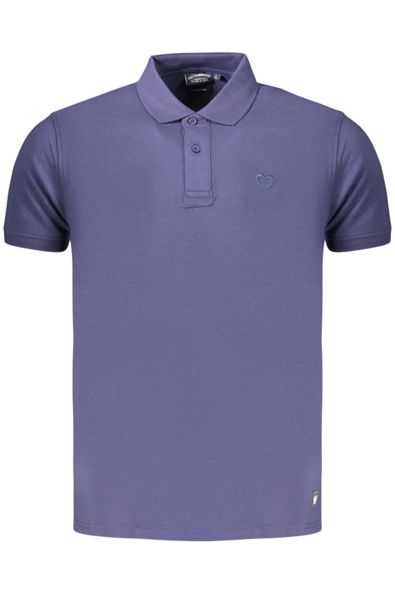 Kisses & Hugs Men's Blue Short-Sleeved Polo Shirt BACI&ABBRACCI