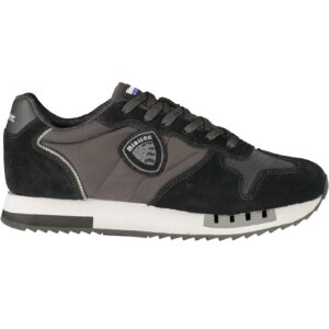 BLAUER MEN'S BLACK SPORTS FOOTWEAR BLAUER
