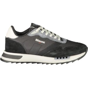 BLAUER MEN'S BLACK SPORTS FOOTWEAR BLAUER