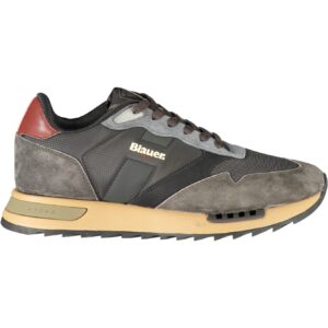 BLAUER MEN'S BLACK SPORTS FOOTWEAR BLAUER