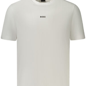 BOSS MEN'S SHORT-SLEEVED T-SHIRT WHITE BOSS