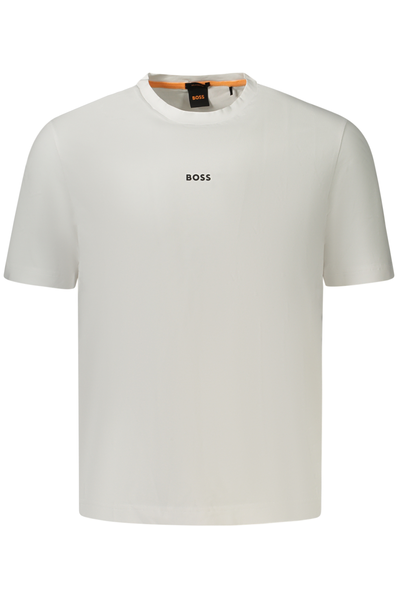 BOSS MEN'S SHORT-SLEEVED T-SHIRT WHITE BOSS