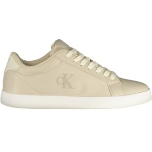 CALVIN KLEIN WOMEN'S BEIGE SPORTS SHOES CALVIN KLEIN