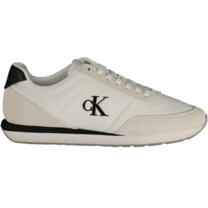 CALVIN KLEIN MEN'S WHITE SPORTS SHOES CALVIN KLEIN