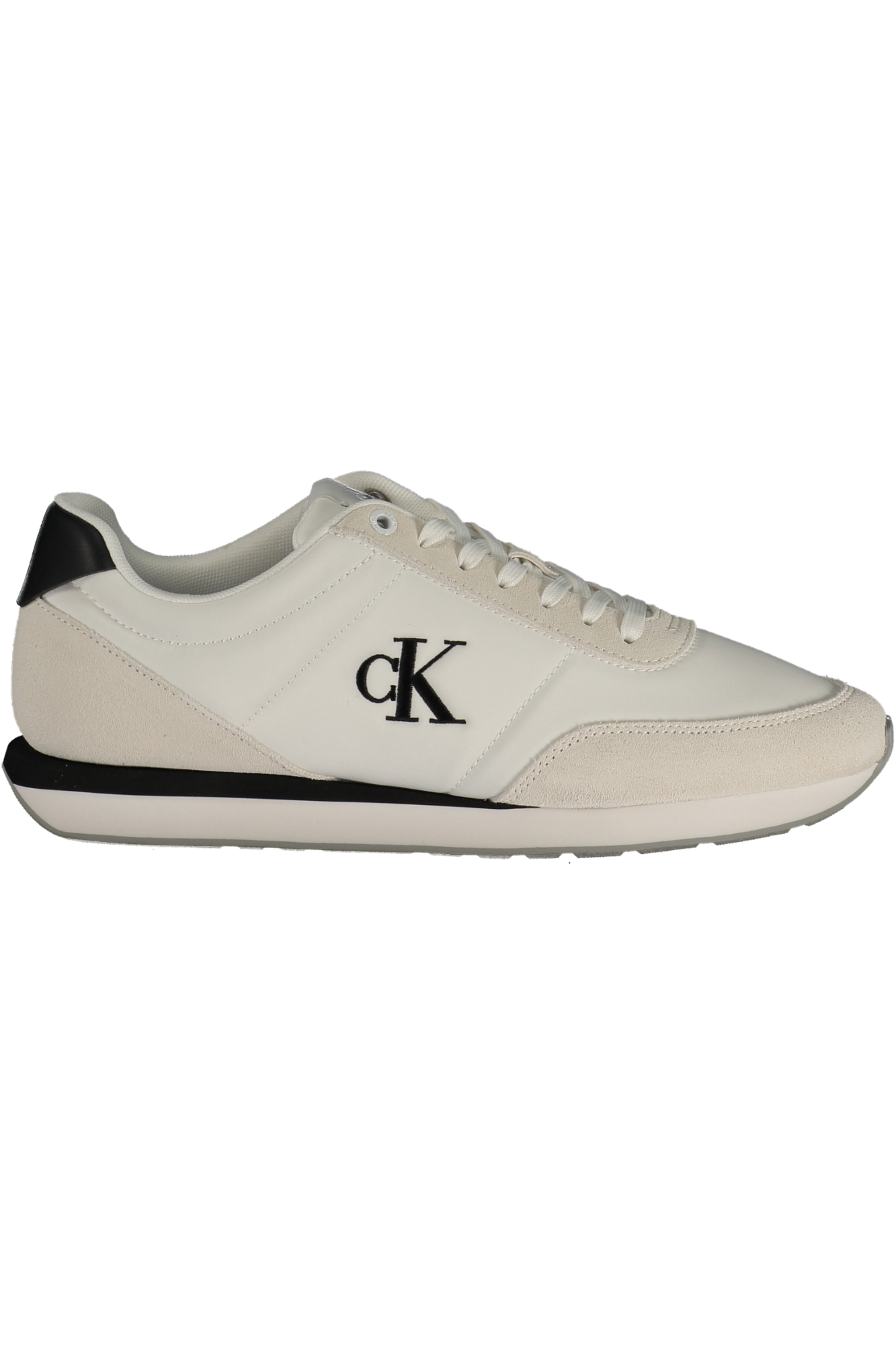CALVIN KLEIN MEN'S WHITE SPORTS SHOES CALVIN KLEIN