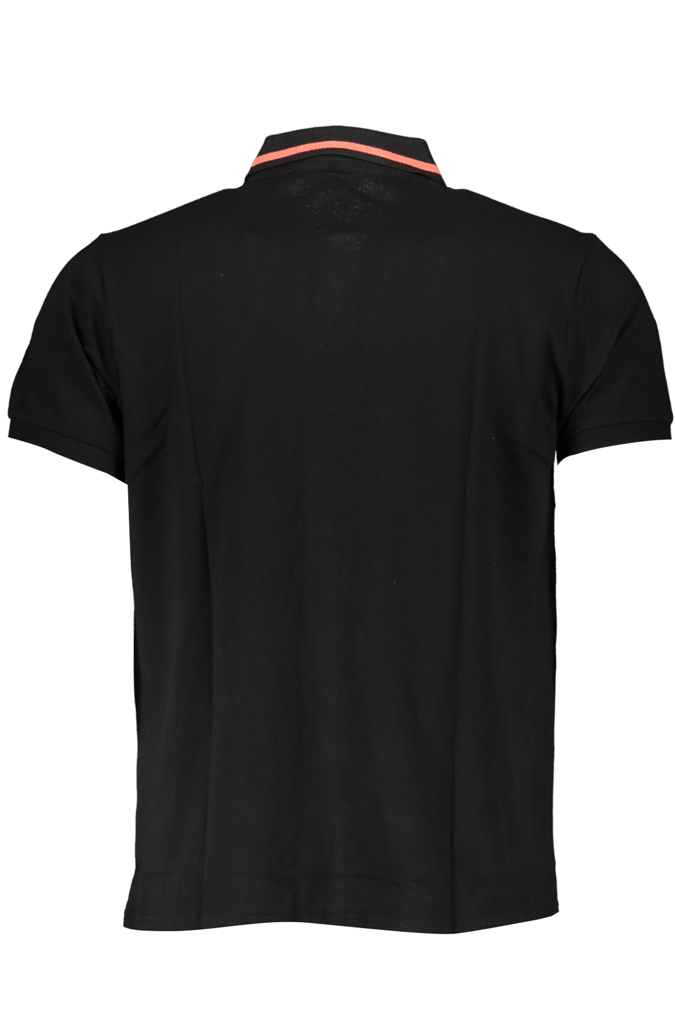 CAVALLI CLASS MEN'S SHORT SLEEVED POLO SHIRT BLACK - Image 2