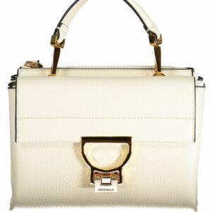 COCCINELLE WOMEN'S WHITE BAG COCCINELLE
