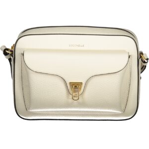 COCCINELLE WOMEN'S WHITE BAG COCCINELLE
