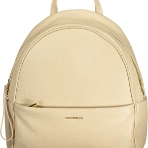 COCCINELLE WOMEN'S BEIGE BACKPACK COCCINELLE