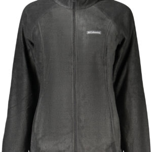 COLUMBIA WOMEN'S BLACK ZIP-UP SWEATSHIRT COLUMBIA