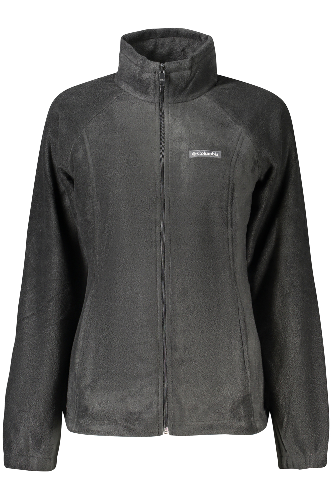 COLUMBIA WOMEN'S BLACK ZIP-UP SWEATSHIRT COLUMBIA