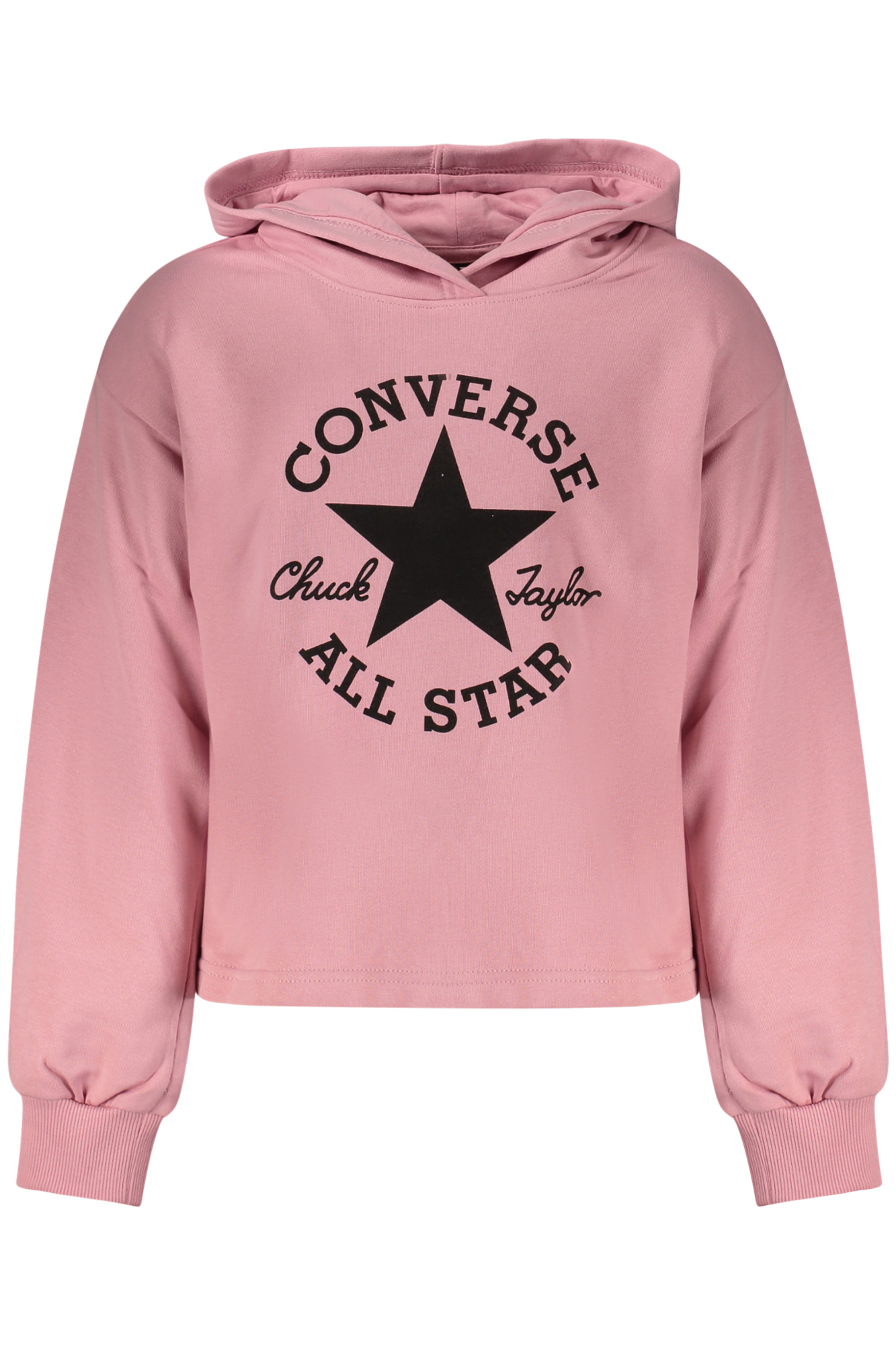 Converse Pink Zip-Up Hoodie for Girls CONVERSE