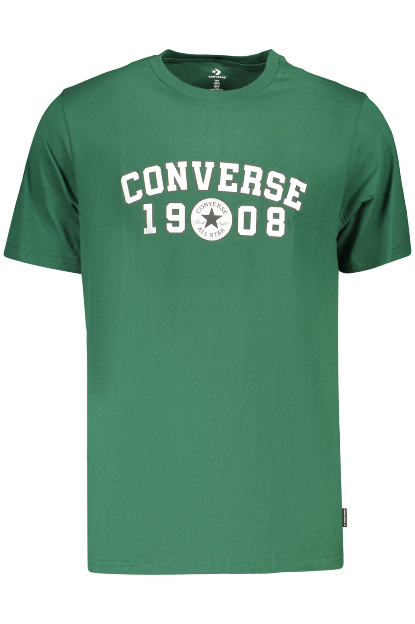 CONVERSE MEN'S SHORT-SLEEVED T-SHIRT GREEN CONVERSE