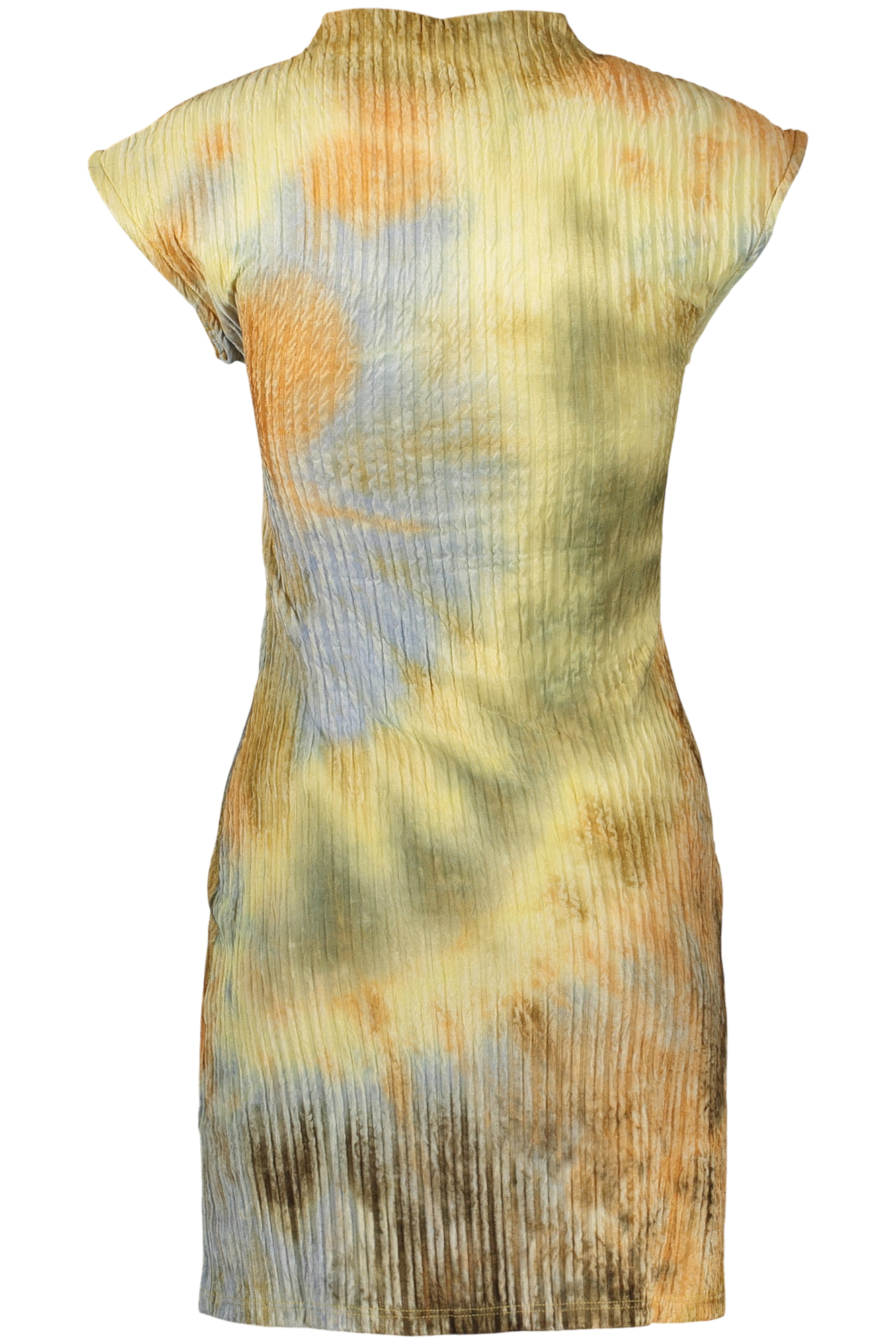 DESIGUAL SHORT DRESS FOR WOMEN IN GREEN - Image 2