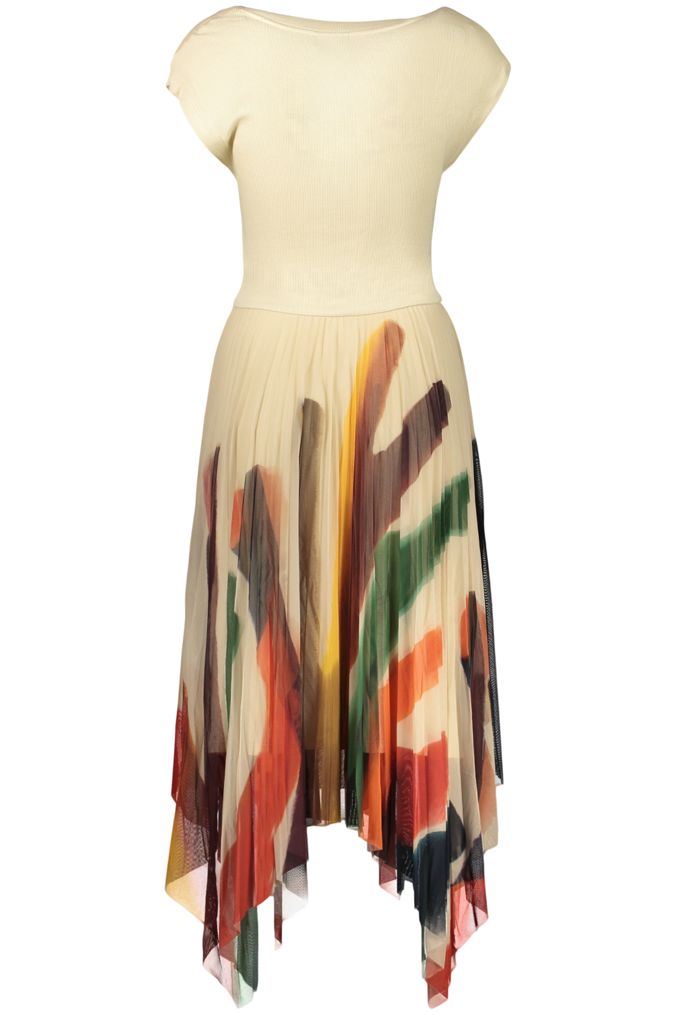 DESIGUAL WOMEN'S LONG DRESS IN BEIGE - Image 2