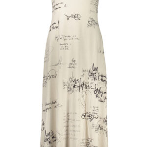 DESIGUAL WOMEN'S LONG DRESS WHITE DESIGUAL