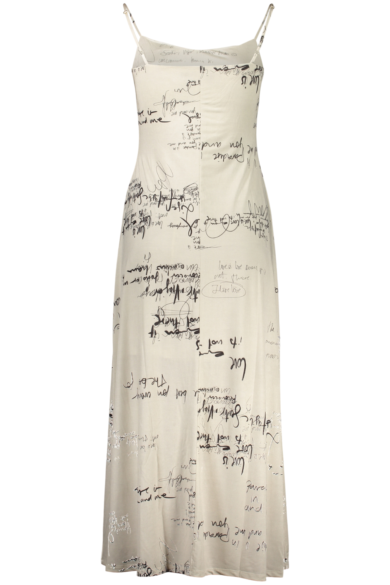 DESIGUAL WOMEN'S LONG DRESS WHITE - Image 2