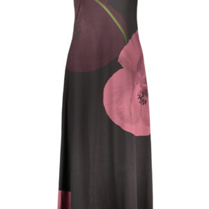DESIGUAL WOMEN'S LONG BLACK DRESS DESIGUAL