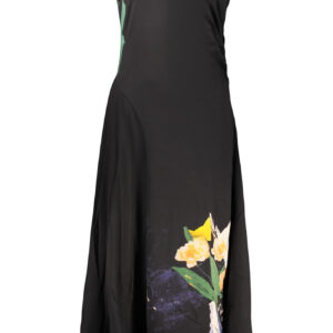 DESIGUAL WOMEN'S LONG BLACK DRESS DESIGUAL