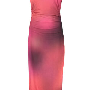 DESIGUAL WOMEN'S LONG PURPLE DRESS DESIGUAL