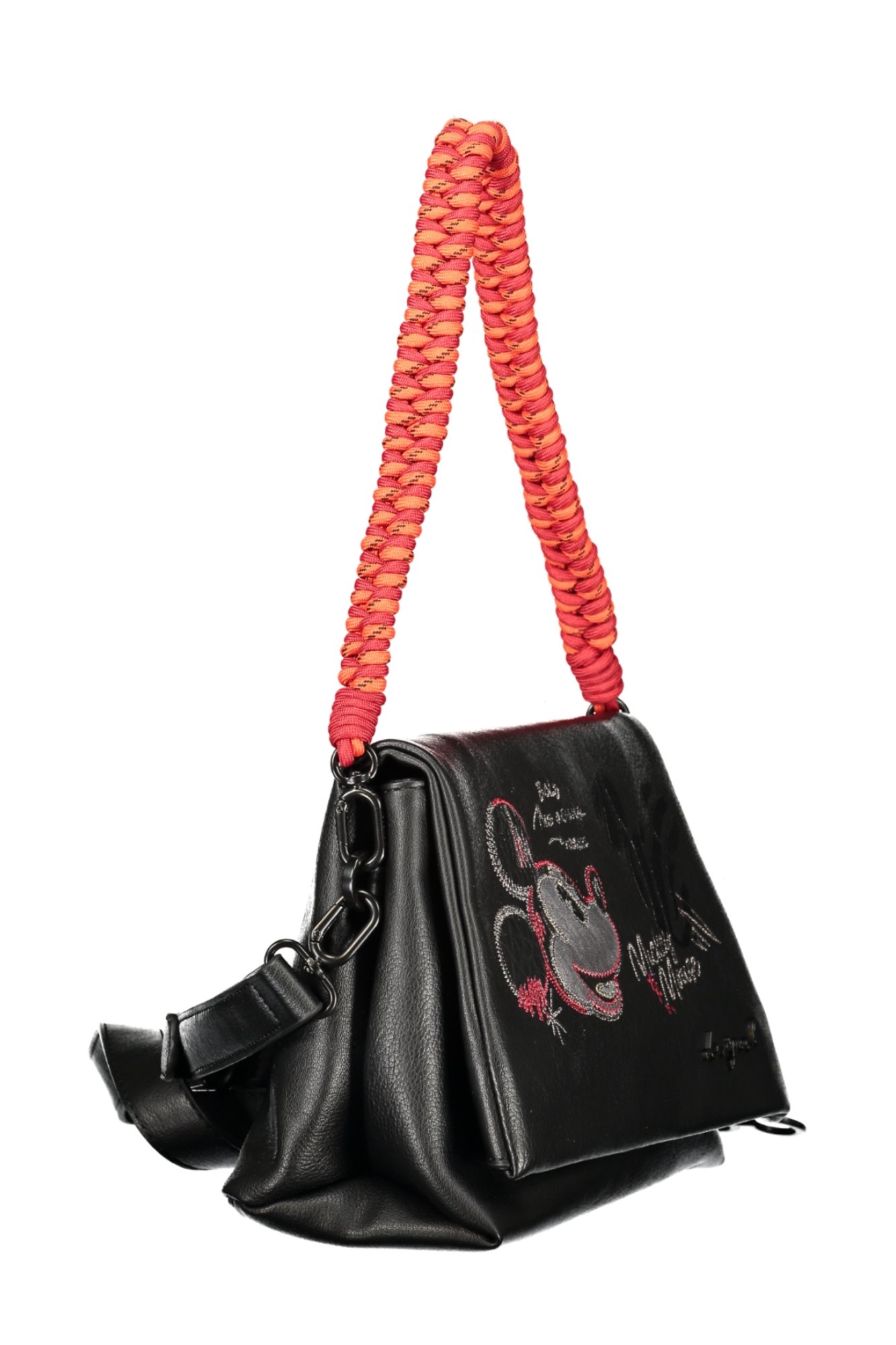 DESIGUAL WOMEN'S BLACK BAG - Image 3