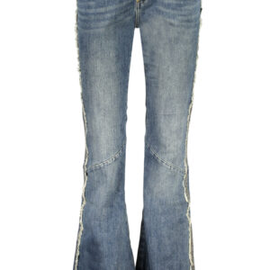 DESIGUAL WOMEN'S DENIM JEANS BLUE DESIGUAL