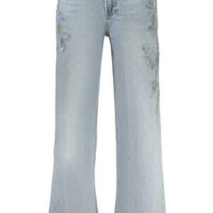 DESIGUAL WOMEN'S DENIM JEANS BLUE DESIGUAL